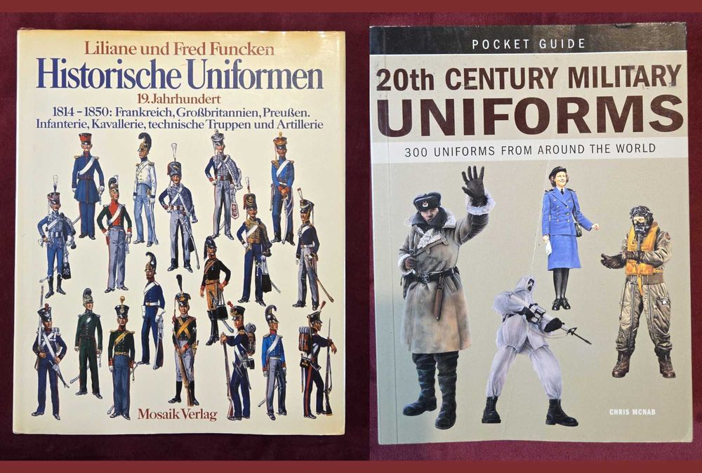 Военни униформи, медали, брони, екипировка / 18 книги /