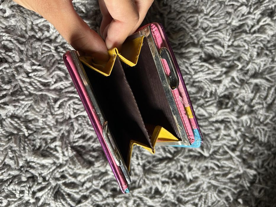 Портмоне дамско лилаво