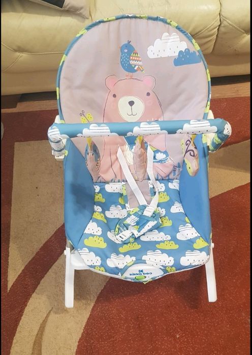 Запазен бебешки шежлонг