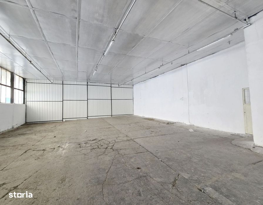 Hală industrială de închiriat  200 mp  Miroslava Iași 4 euro/mp + tva