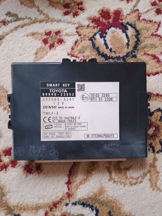 Блок управления смарт ключа
Артикул: 89990-