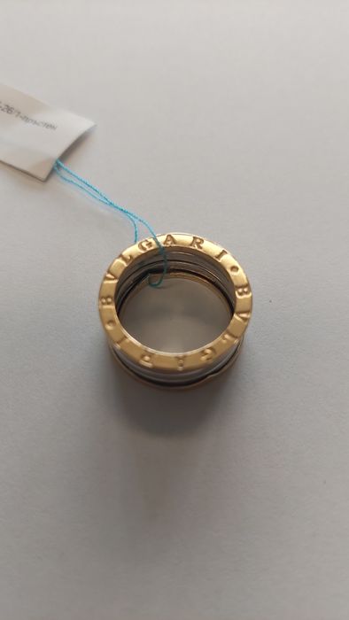 Златен Пръстен BVLGARI НОВ 7.08гр  14к размер 13-53