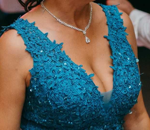 НАМАЛЕНА!!! Официална, бална рокля, размер М