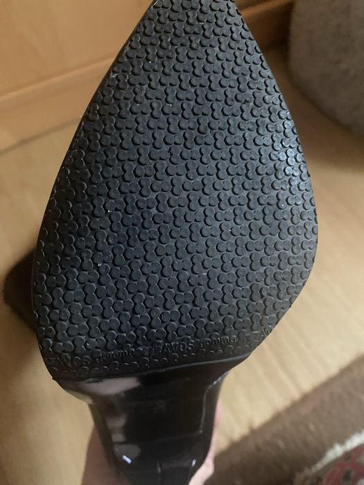 Cizme piele lungi, negre, elegante