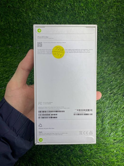 Iphone 16 Pro Max ESIM, 512gb,  НОВАЯ, Запечатанный!!!
