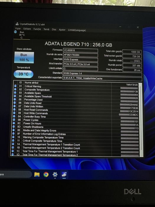 Dell XPS 15 | Intel i7 | 16Gb RAM  | SSD NOU 256GB