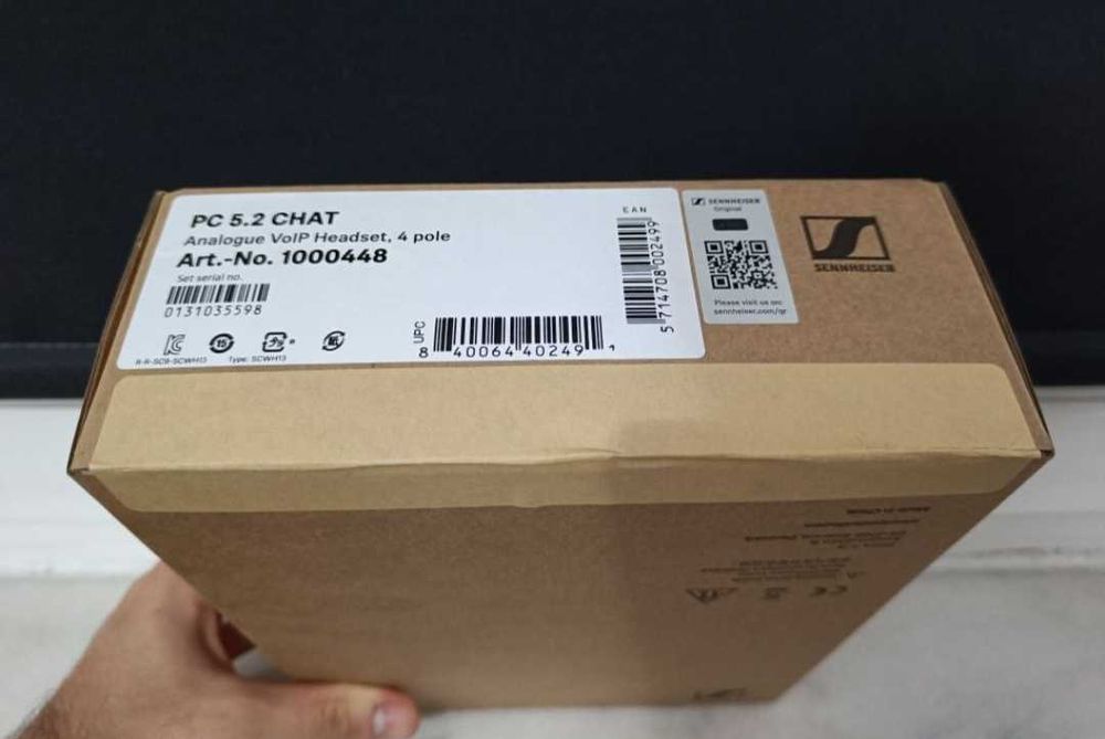 NOI SIGILATE Casti Sennheiser PC 5.2 CHAT