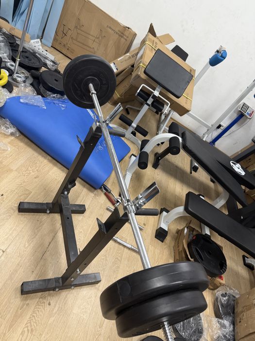 Bara haltera piept brate geno etc. 35 kg pret promo 250 lei