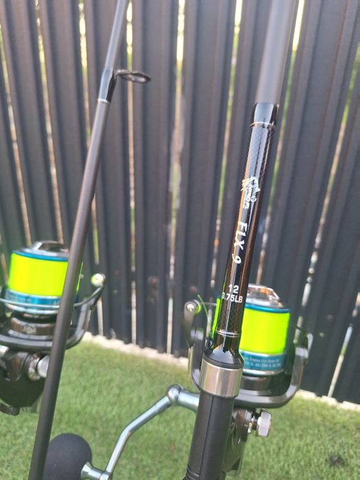 Set 4 Lansete Crap Pro FLx 9  3.60m 3.75 LBS 2 tronsoane Lbs + 4 Mulin