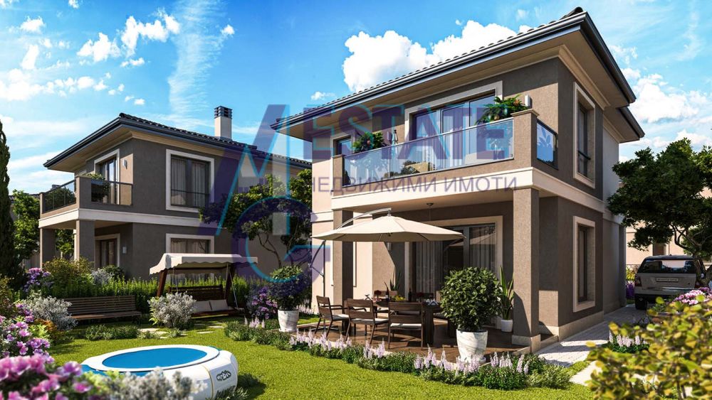 Продажба на луксозна двуетажна Къща с 3 спални в гр. Поморие - 188