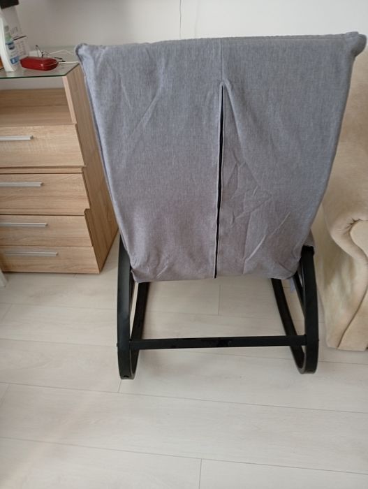 Balansoar tapițerie gri stare foarte bună