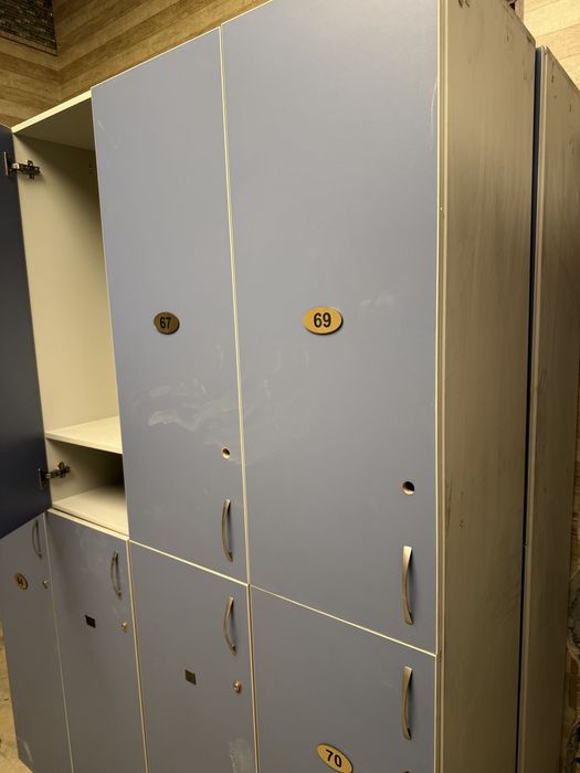 Шкавчики для спортзала/ раздевалка