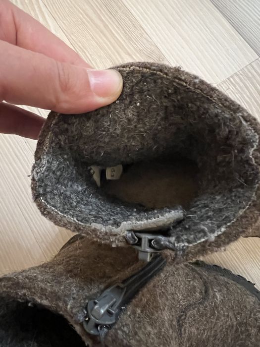 Зимние детские валенки