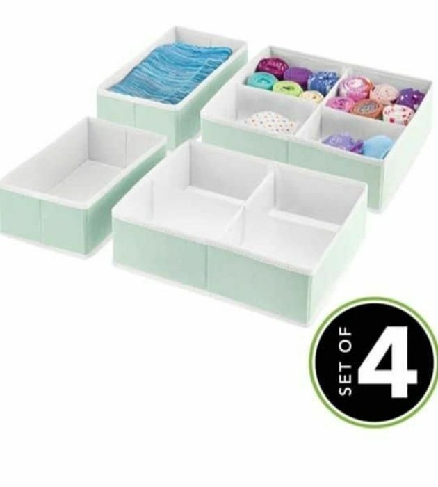 Organizatoare sertar, set 4 buc