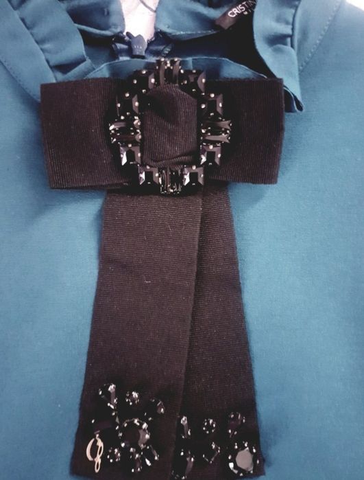 Платье бирюзового цвета