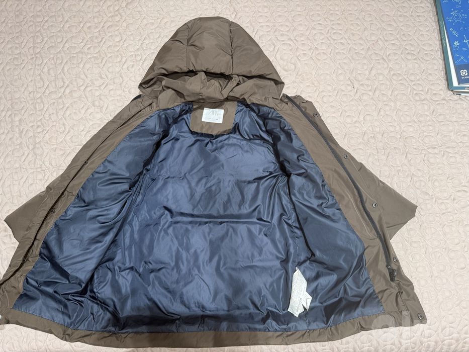 Пуховик детский zara 116