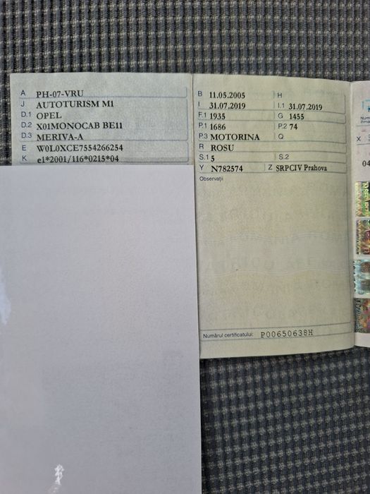 Opel Meriva 1.7 diesel