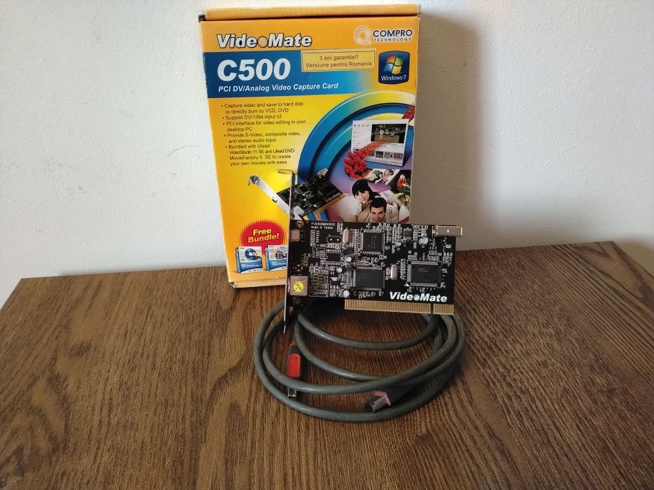 Placă de captură analog și digitală VideoMate C500