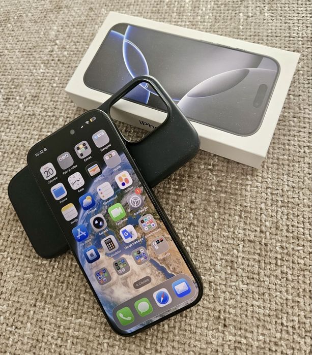 Iphone 16 pro 256gb Black Titanium