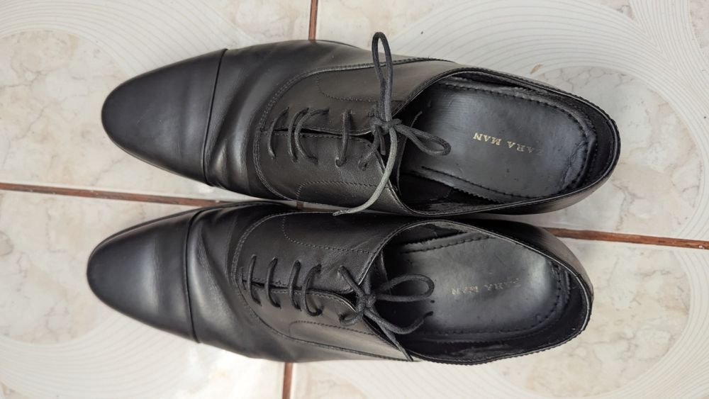 Pantofi Zara din piele naturala mărimea 41