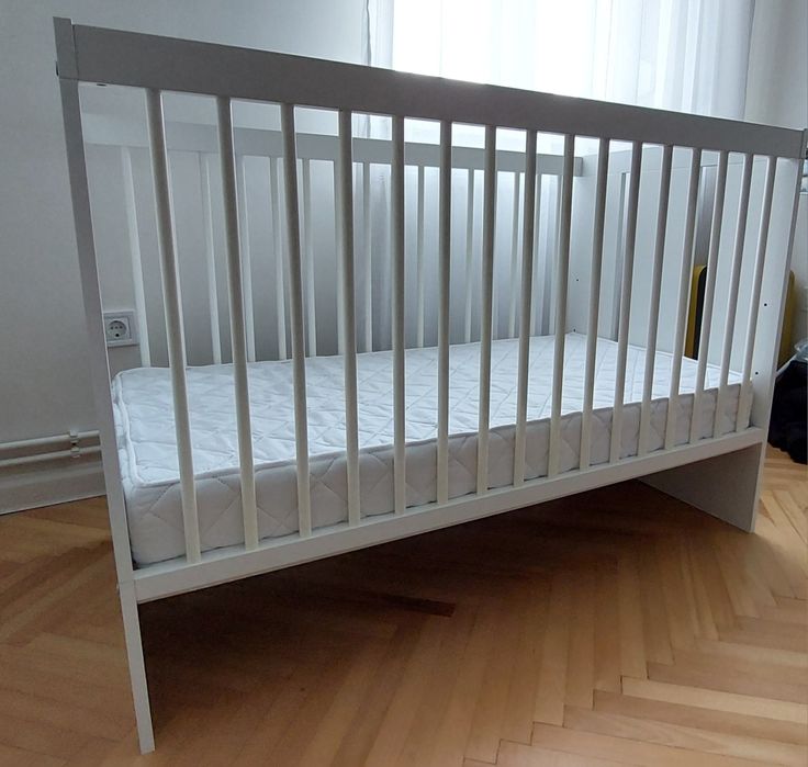 Patut 120x60 cu saltea cocos