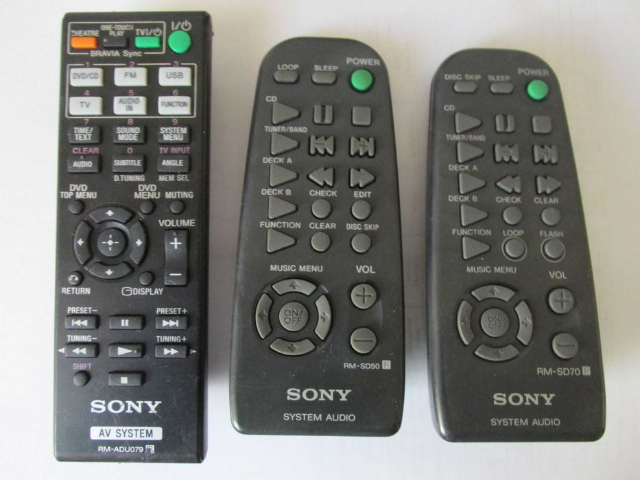 Telecomenzi Kenwood Sony Aiwa, Pioneer, Philips, Sharp, JVC.