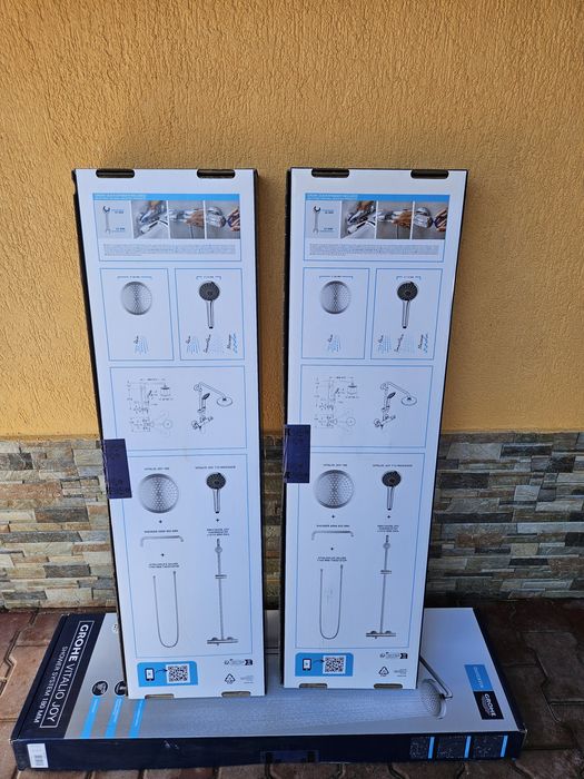 Grohe vitalio joy shower system 180 MM