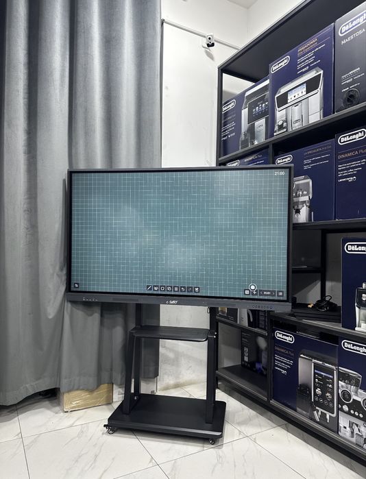 Интерактивный панель 65* 75* Сенсорный Доска 4K гарантия Доставка есть