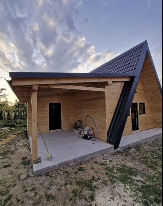 Cabane moderne tip A-frame