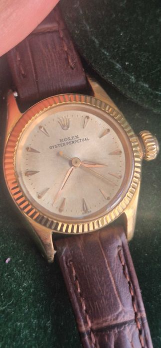 Rolex vintage винтидж 18 карата жълто злато