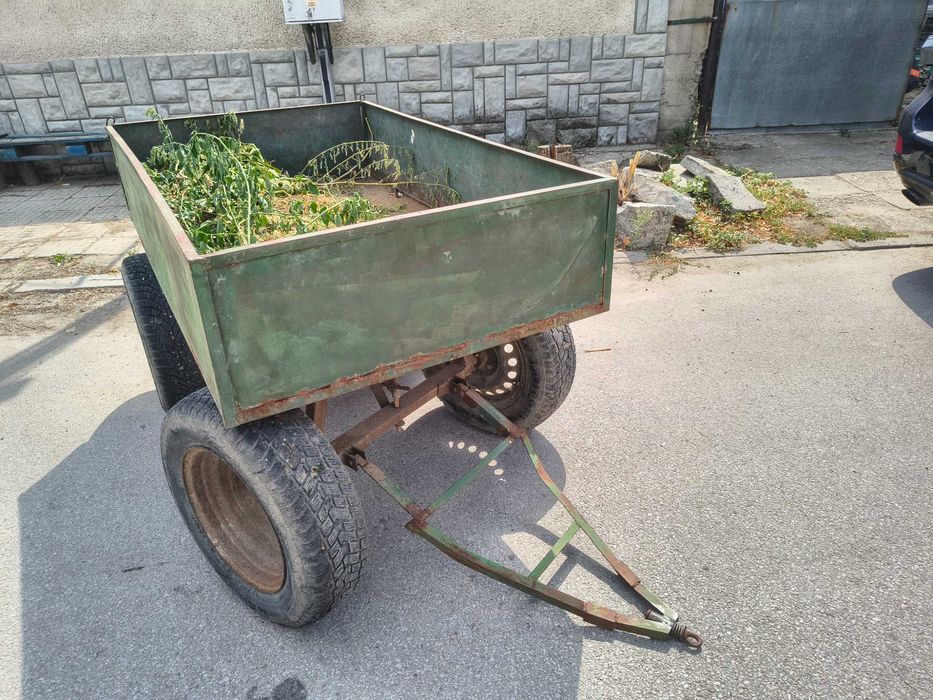 Тракторна косачка ТОРО без косилен апарат, с ремарке