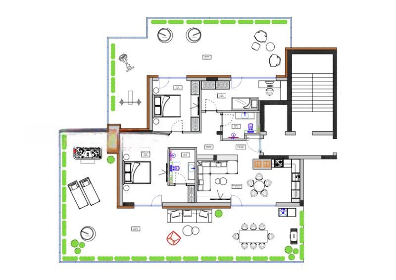 Продава се Четиристаен апартамент в София, Манастирски ливади - 275 кв.м за 770 €/кв.м - Снимка #4