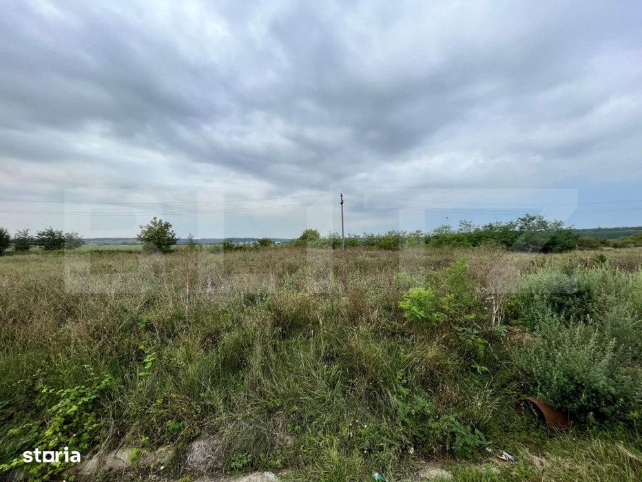 Teren industrial Isalnita 38m deschidere la E70, 1406mp