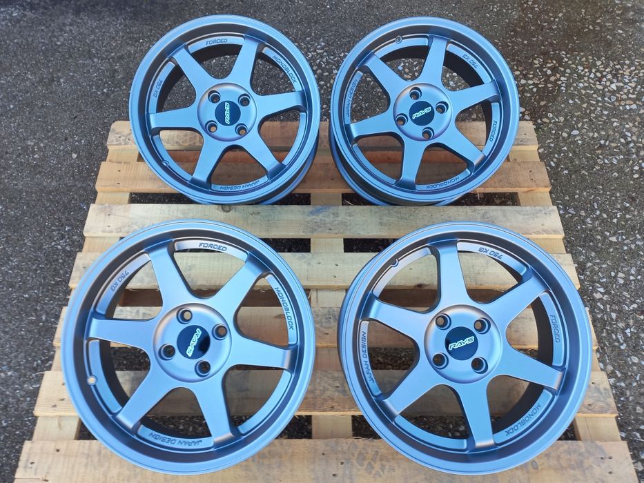 16 4x108 Rays T37 Volk Racing 7j et25 Pegeout Citröen DS Чисто Нови