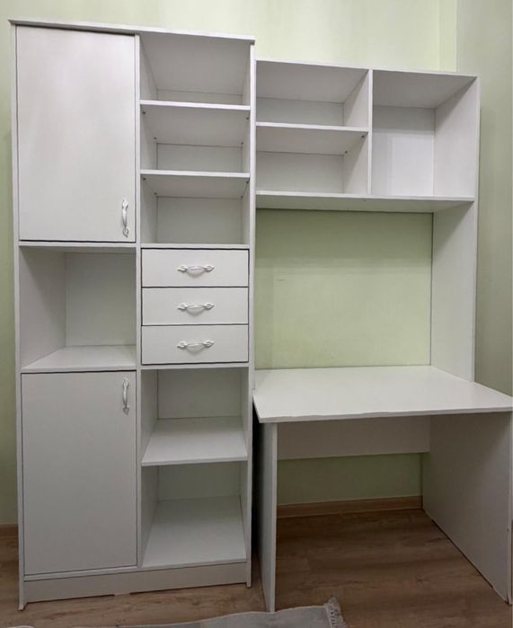 Шкаф со столом детский