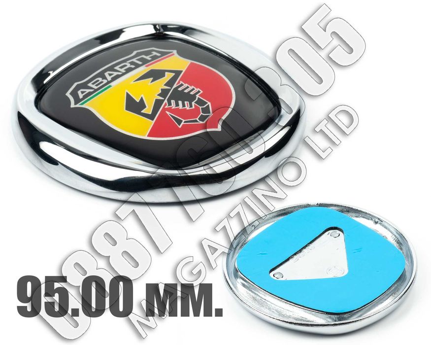 Емблема за Фиат 500 95 мм. Абарт Fiat Abarth и други модели