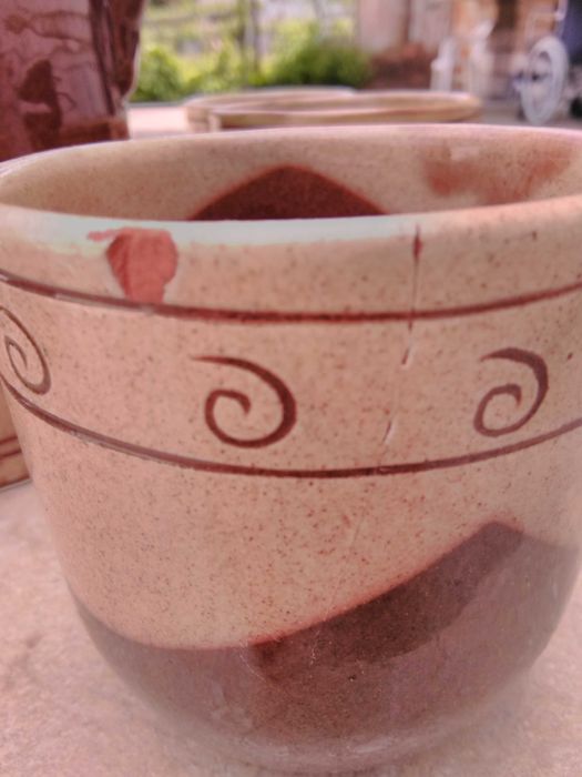 кана и 6броя чаши глинени