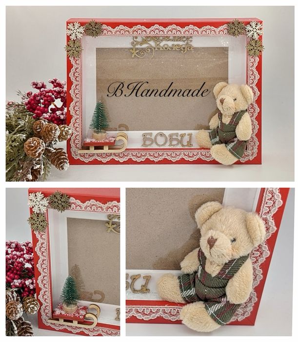3Д детски коледни рамки