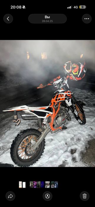 Kayo tt 125 с обслуживанием