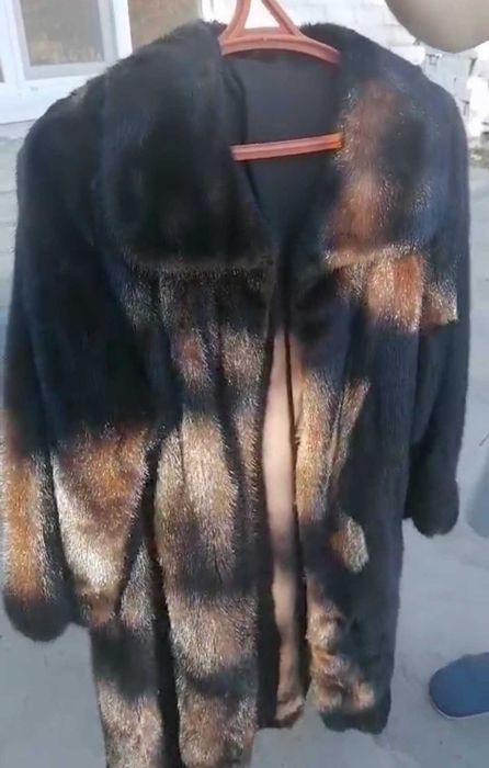 Норковая шуба б/у