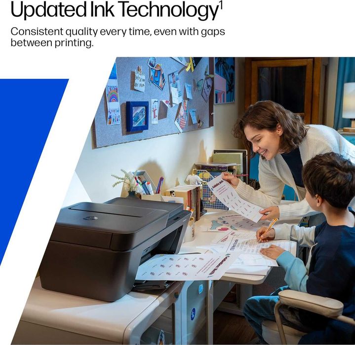 Многофункционален принтер HP DeskJet 4310, безжичен, цветен, ADF