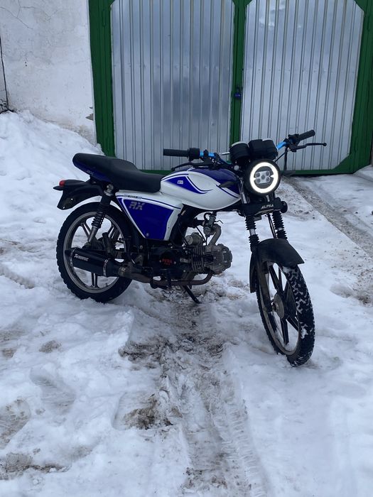 Мотоцикл альфа 125 кубов