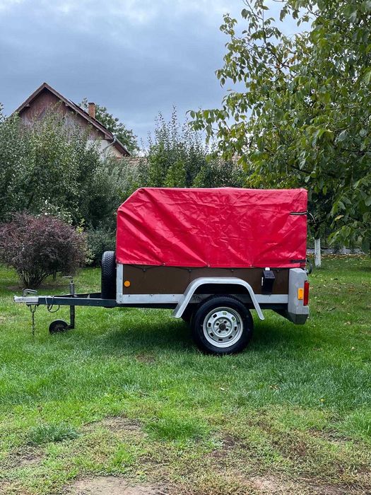 Remorcă Brenderup înmatriculat