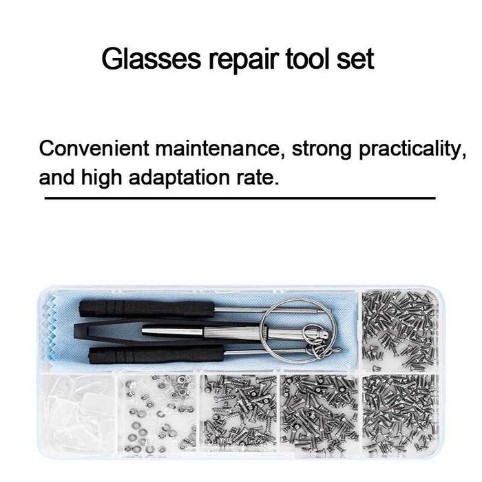 Trusa completa pentru reparatii ochelari