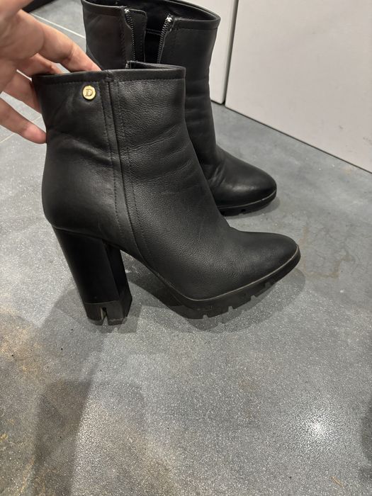 Боти естествена кожа Donna Italiana, 36 номер