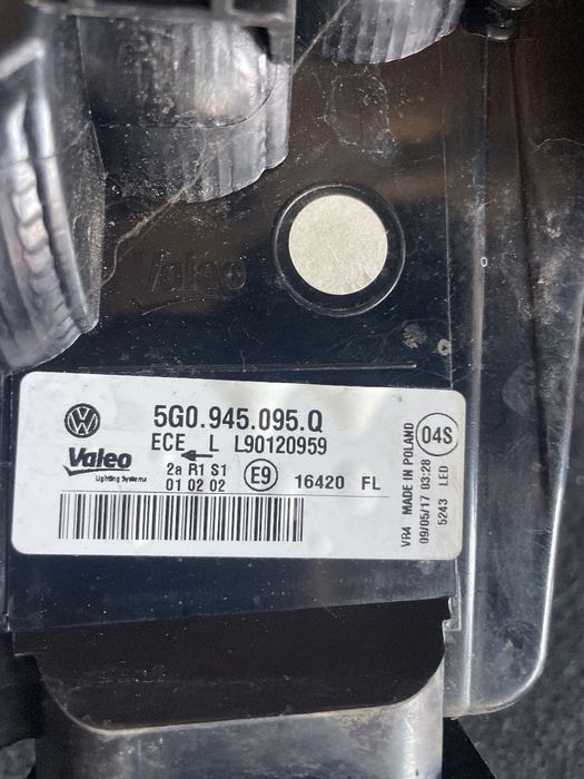 Lampa Spate / Stop Stanga Spate Volkswagen Golf 7 2012 - >