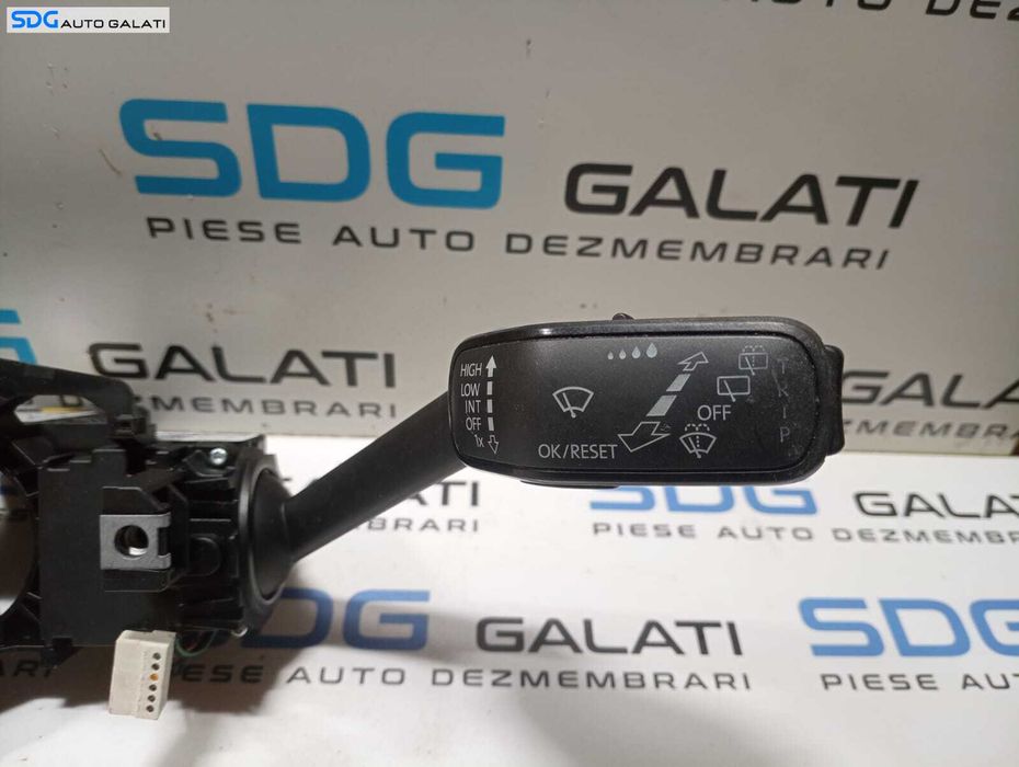 Ansamblu Maneta Manete Semnalizare Faza Lunga Scurta Stergatoare Skoda Octavia 3 2013 - 2017 Cod 5Q0953507AB 5Q0953513Q [M4549]