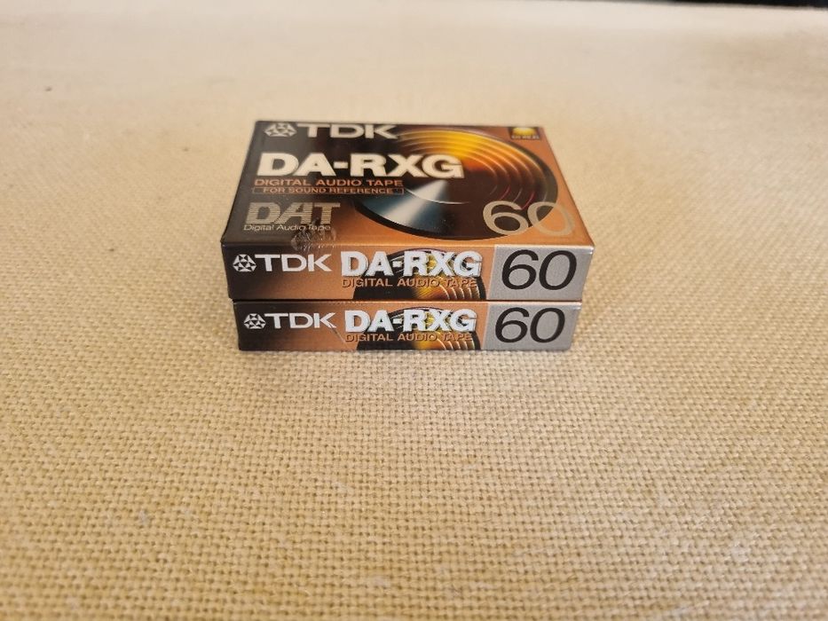 Pachet 2 buc Casete Audio DAT TDK. Noi. Sigilate