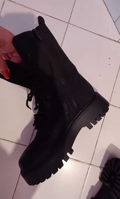 Боти естествена кожа