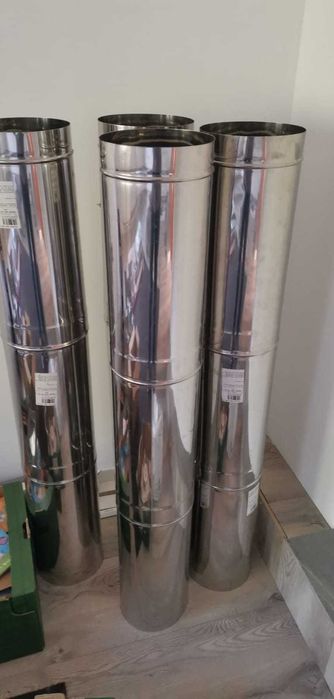 Cos inox pentru sobă/semineu